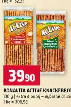 Terno Bonavita astive knackebrot 130 g nabídka