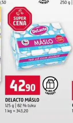 Terno Delacto máslo 125 g nabídka