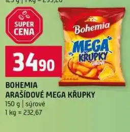 Terno Bohemia arašídové mega křupky 150 g nabídka