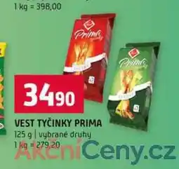 Terno Vest tyčinky prima 125 g nabídka