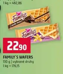Terno Family´s wafers 130 g nabídka