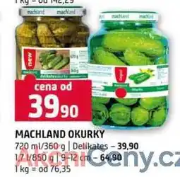 Terno Machland okurky 360 g nabídka