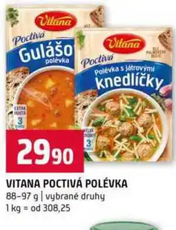 Terno Vitana poctivá polévka 88 g nabídka