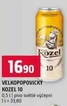 Terno Velkopopovický kozel 10 plech nabídka