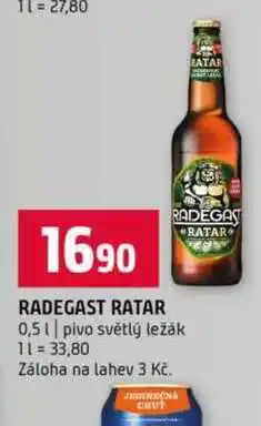Terno Radegast ratar 0,5 l nabídka