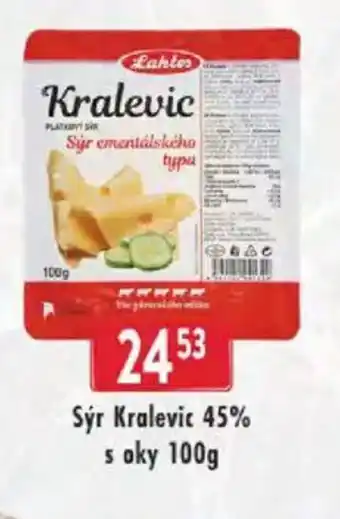 Sýr Kralevic 45% s oky