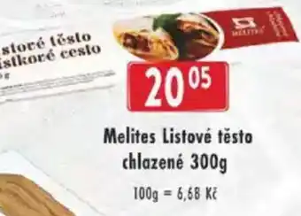 Melites Listové těsto chlazené