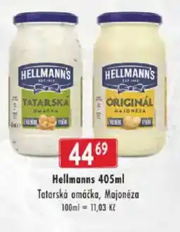 Astur&Qanto Hellmanns Tatarská omáčka, Majonéza nabídka