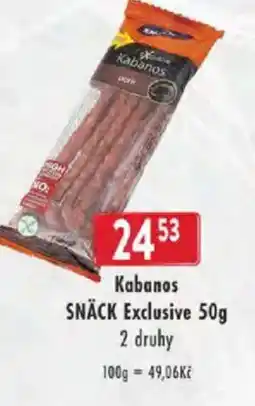 Astur&Qanto Kabanos SNÄCK Exclusive nabídka
