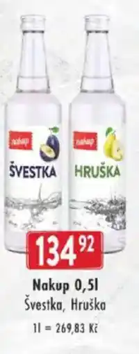 Astur&Qanto Nakup Švestka, Hruška nabídka