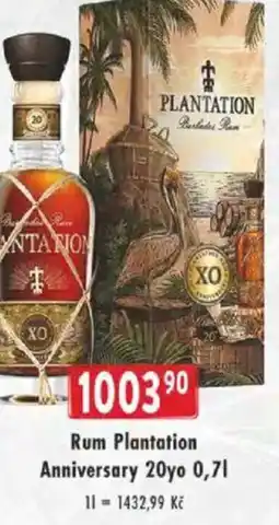 Astur&Qanto Rum Plantation Anniversary 20yo nabídka