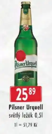 Astur&Qanto Pilsner Urquell světlý ležák nabídka