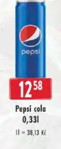 Astur&Qanto Pepsi cola nabídka