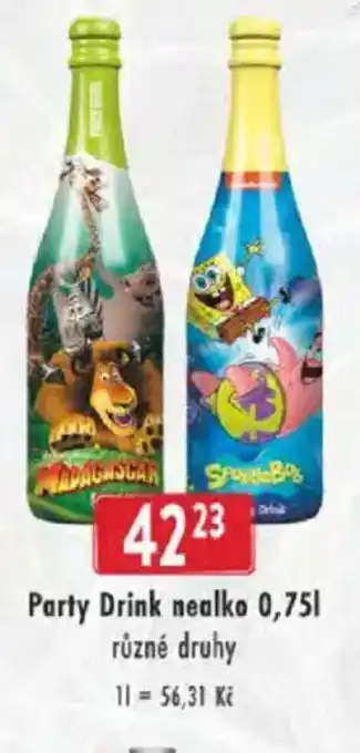 Astur&Qanto Party Drink nealko nabídka
