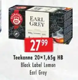 Astur&Qanto Teekanne HB Black Label Lemon Earl Grey nabídka