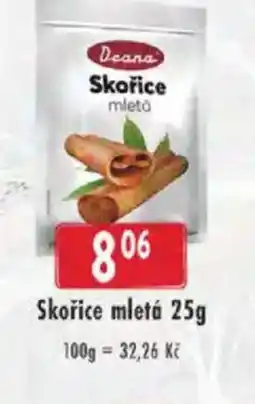 Astur&Qanto Skořice mletá nabídka