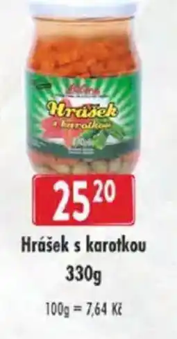 Astur&Qanto Hrášek s karotkou nabídka