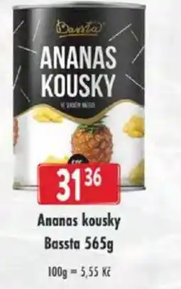 Astur&Qanto Ananas kousky Bassta nabídka