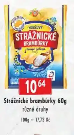 Astur&Qanto Strážnické brambůrky nabídka