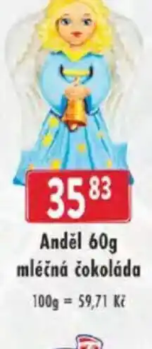 Astur&Qanto Anděl mléčná čokoláda nabídka