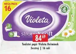 Astur&Qanto Toaletní papír Violeta Heřmánek 3vrstvý nabídka