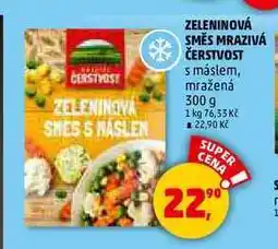 Penny Market ZELENINOVÁ SMĚS MRAZIVÁ ČERSTVOST, 300 g nabídka