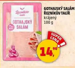 Penny Market GOTHAJSKÝ SALÁM ŘEZNÍKŮV TALÍŘ, 100 g nabídka