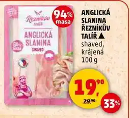 Penny Market ANGLICKÁ SLANINA ŘEZNÍKŮV TALÍŘ, 100 g nabídka