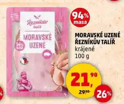 Penny Market MORAVSKÉ UZENÉ ŘEZNÍKŮV TALÍŘ, 100 g nabídka