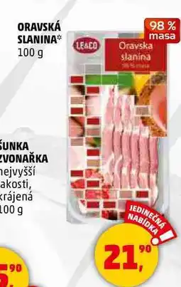 Penny Market ORAVSKÁ SLANINA, 100 g nabídka