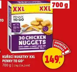 Penny Market KUŘECÍ NUGETKY XXL PENNY TO GO, 700 g nabídka