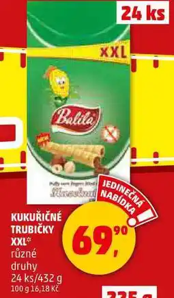 Penny Market KUKUŘIČNÉ TRUBIČKY XXL, 432 g nabídka