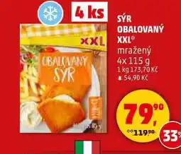 Penny Market SÝR OBALOVANÝ XXL, 4x 115 g nabídka