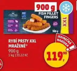 Penny Market RYBÍ PRSTY XXL MRAŽENÉ, 900 g nabídka