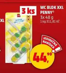 Penny Market WC BLOK XXL PENNY, 3x 48 g nabídka