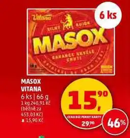 Penny Market MASOX VITANA 6 ks, 66 g nabídka