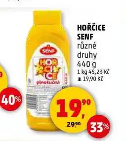 Penny Market HOŘČICE SENF, 440 g nabídka