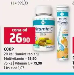 Terno Coop šumivé tablety 20 ks nabídka