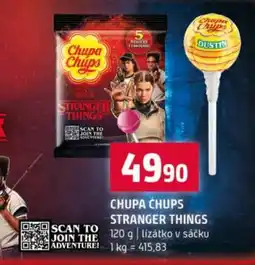 Terno Chupa chups stranger things nabídka