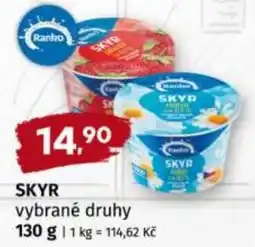Terno Ranko skyr vybrané druhy nabídka