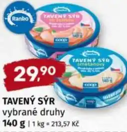 Terno Ranbo tavený sýr vybrané druhy nabídka