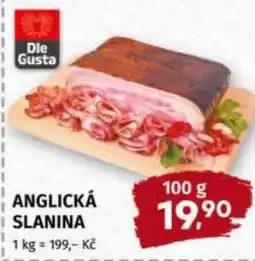 Terno Anglická slanina nabídka