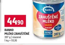 Terno Ranko mléko zahuštěné nabídka