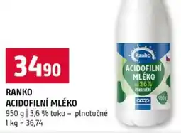 Terno Ranko acidofilní mléko nabídka