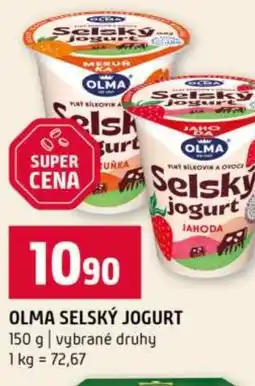 Terno Olma selský jogurt nabídka