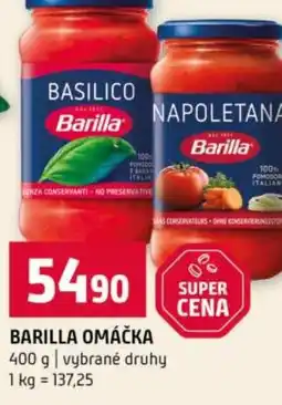Terno Barilla omáčka nabídka