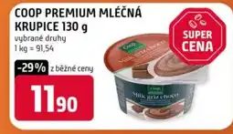 Terno Coop premium mléčná krupice nabídka