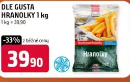 Terno Dle gusta hranolky nabídka