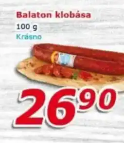 ESO MARKET Balaton klobása nabídka