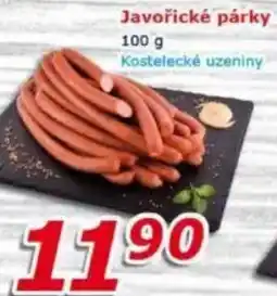 ESO MARKET Javořické párky nabídka